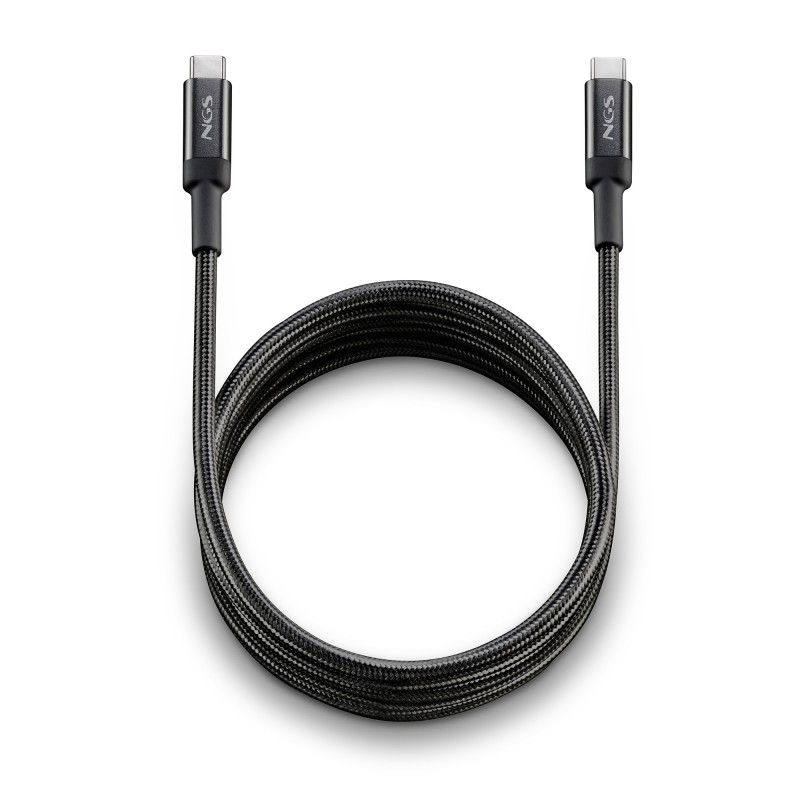 CABO USB-C (M) 2M PARA USB-C (M) NGS KNOT 100W