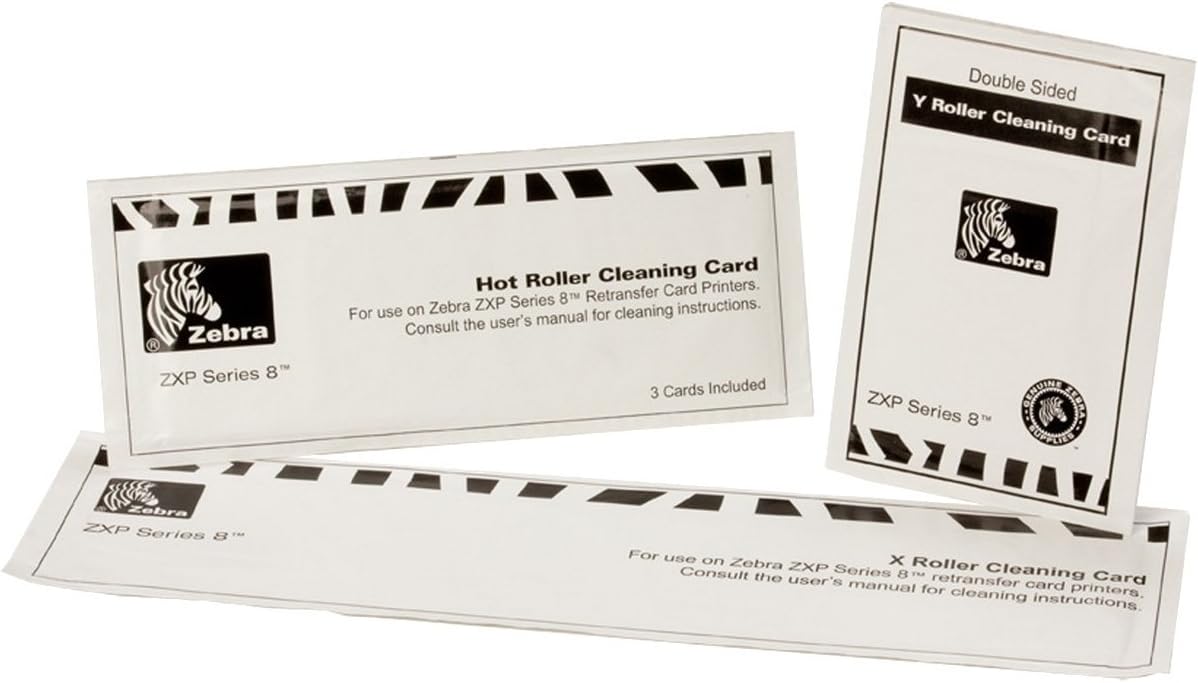 ZEBRA ZXP RE-TRANSFER SERIES CLEANING CARD KIT