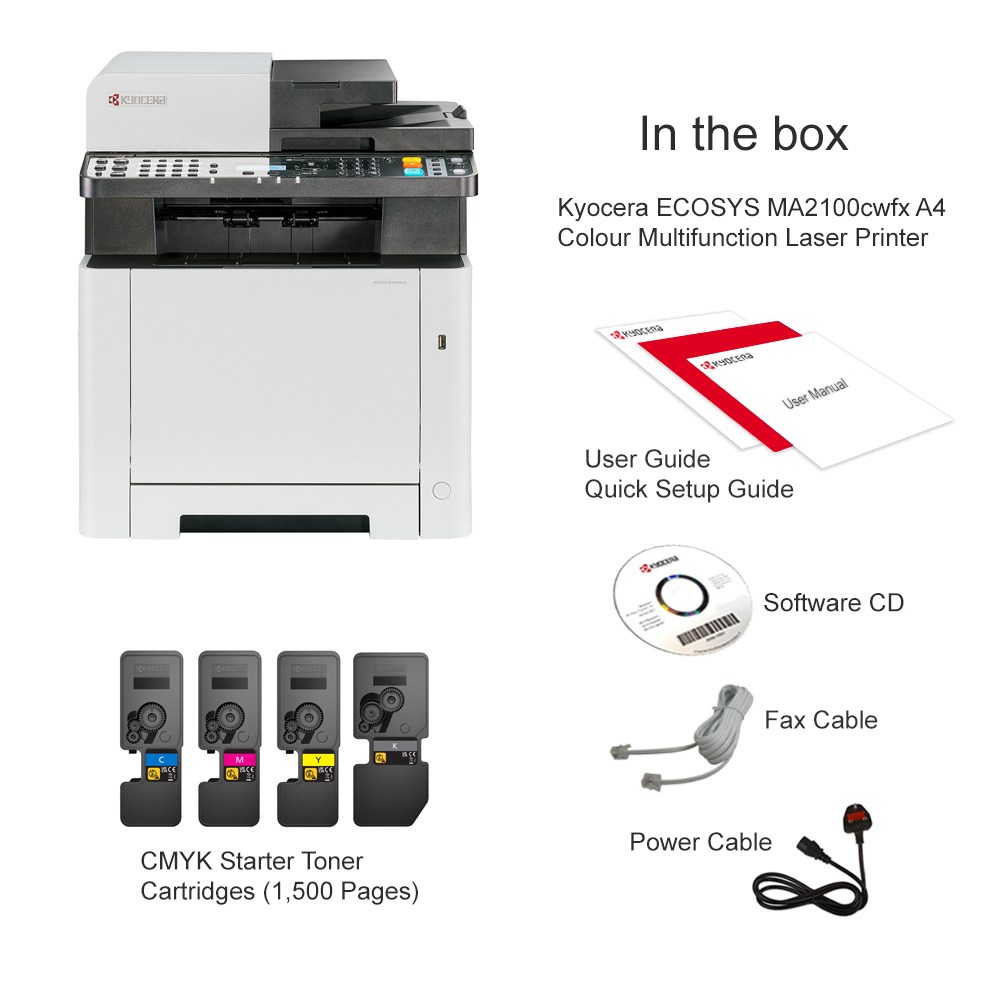 KYOCERA LASER MFP COLOR ECOSYS MA2100CWFX
