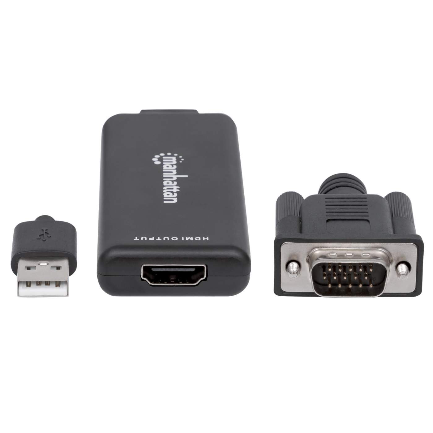 ADAPT VGA (M), USB-A (M), TO HDMI (F) MANHATTAN