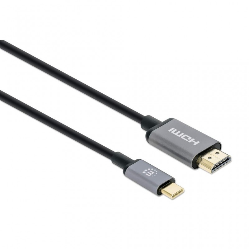 CABO USB-C 1MT (M) TO HDMI (M) 4K MANHATTAN Gold-Plated