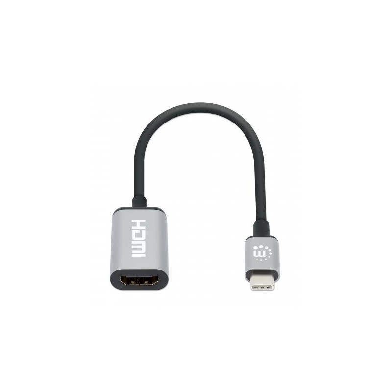 ADAPT MANHATTAN USB-C (M) PARA HDMI (F)