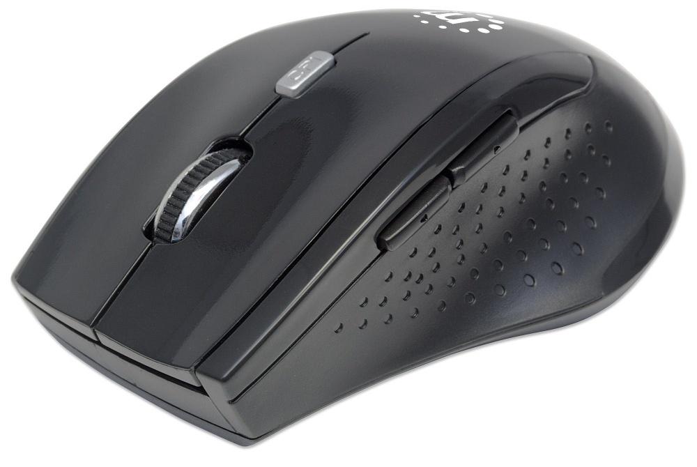 MOUSE MANHATTAN WIFI III OPTICAL PRETO