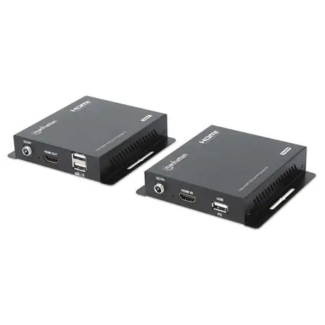 EXTENSÃO SINAL MANHAT. KIT 1080P@60KZ HDMI KVM UP TO 120M