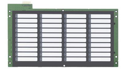 Carta de Led's 40 zonas