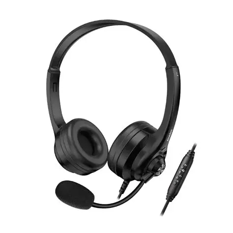 HS GENIUS HS-235U AI COPILOT USB 2.4M PRETO