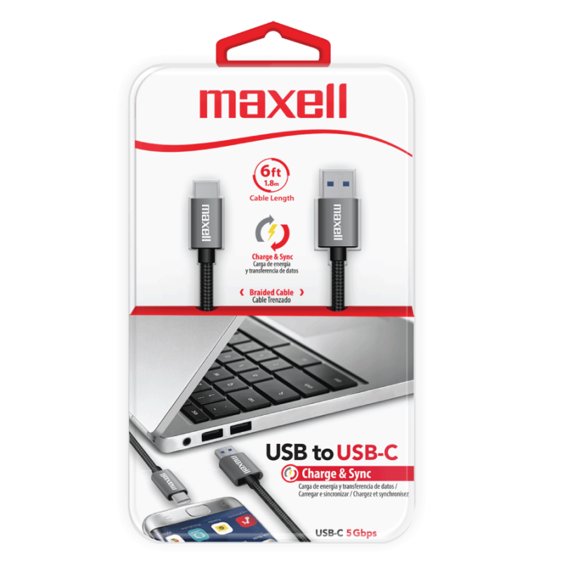 CABO MAXELL USB TYPE C TO TYPE A (347787)