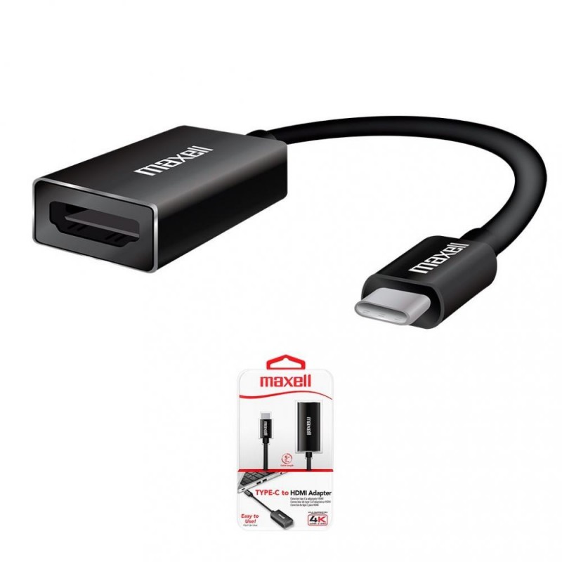 ADAPTADOR MAXELL USB-C (M) PARA HDMI (F) 347890