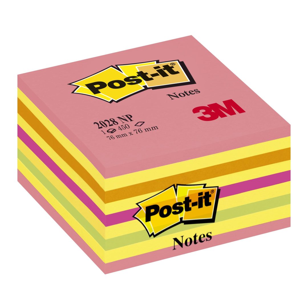 .ME POST-IT 76X76 4 CORES 100FLS