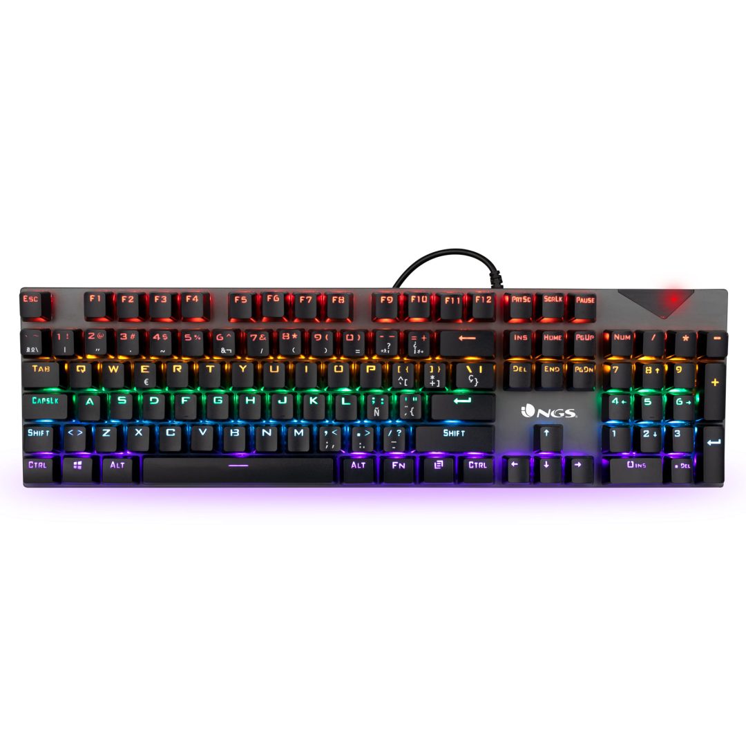 TECLADO NGS GAMING FULL RGB PROGRAMMABLE LAYOUT GKX-500