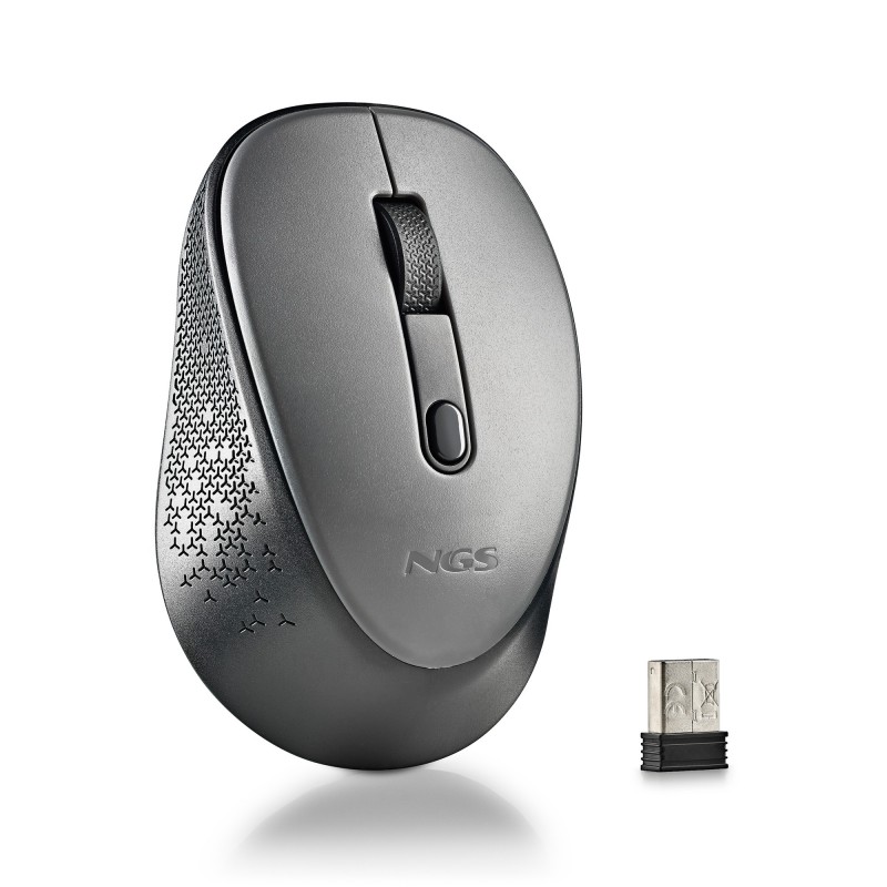 MOUSE NGS DEW SILENT WIRELESS 2.4GHZ CINZENTO