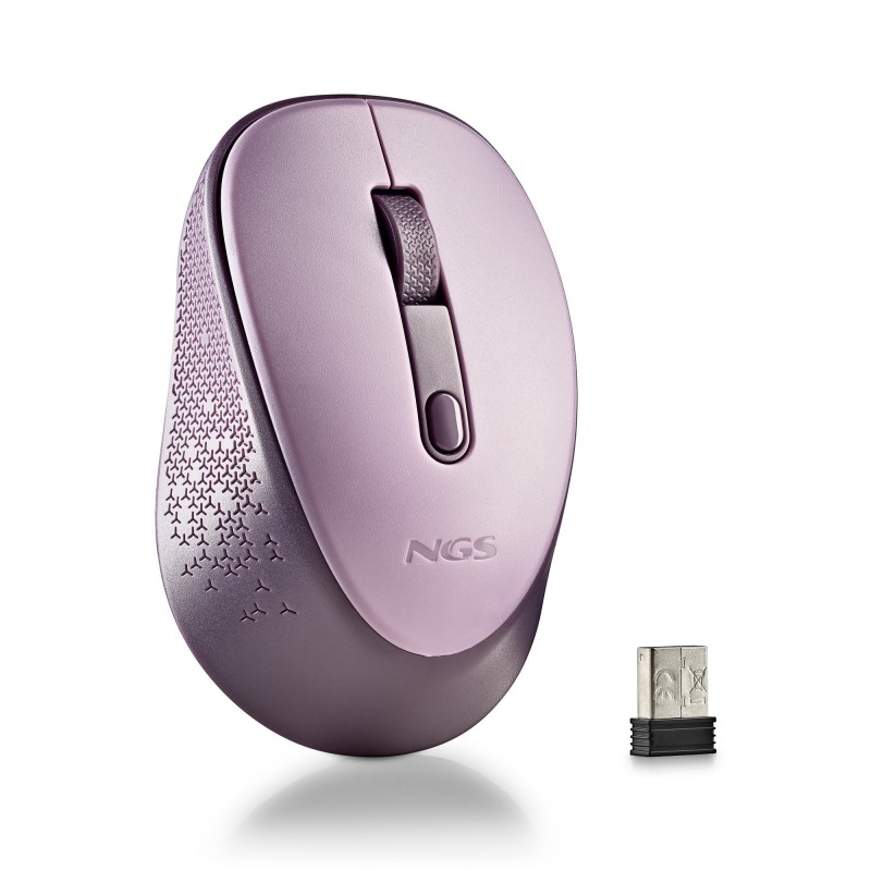 MOUSE NGS DEW SILENT WIRELESS 2.4GHZ LILÁS
