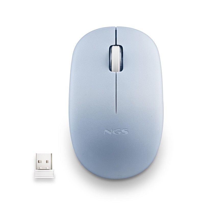 MOUSE NGS FOG SILENT WIRELESS 2.4GHZ AZUL