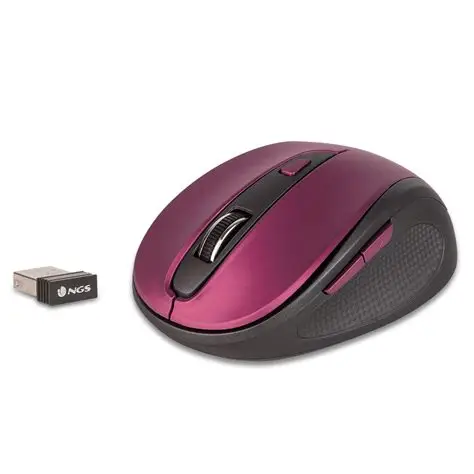 MOUSE NGS FOG SILENT WIRELESS 2.4GHZ ROSA