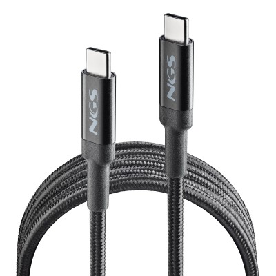 CABO USB-C (M) 2M PARA USB-C (M) NGS KNOT 100W