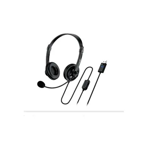 HS NGS USB-C VOX605 C/ MIC ADAPT USB-A PRETO