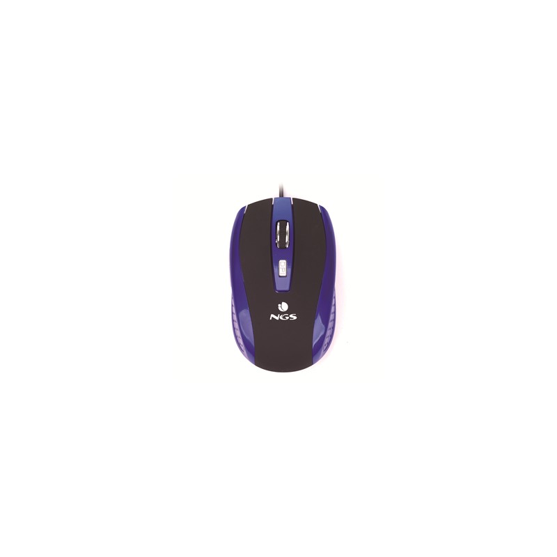 MOUSE NGS 800/1600 DPI 5 BOTOES TICKBLUE C/FIO