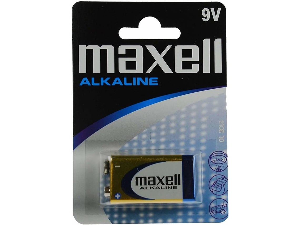 PILHA 9V  CX/1 MAXELL  ALKALINE