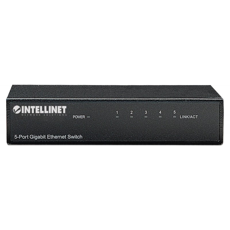 SWITCH 5 INTELLINET GIGABIT DESKTOP METAL