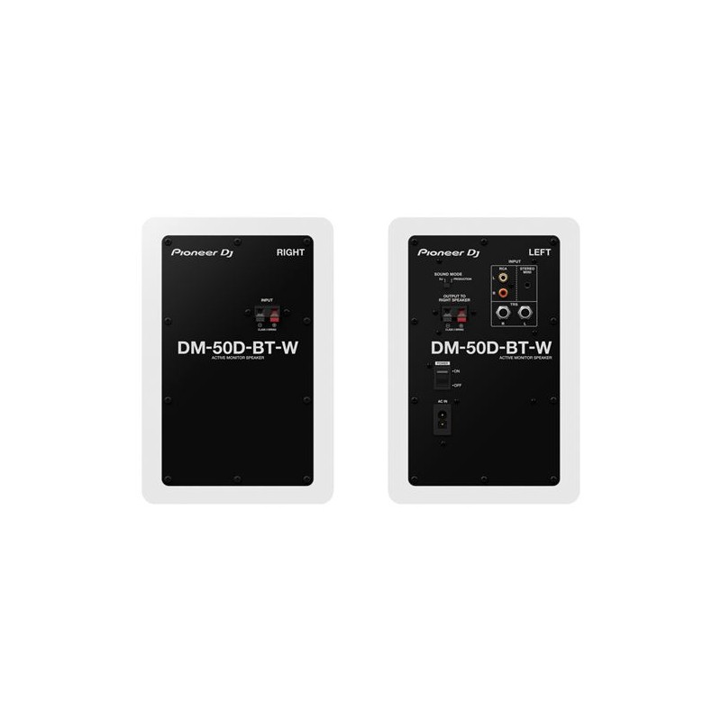 COLUNAS PIONEER MONITOR DM-50D BLUETOOTH BRANCA