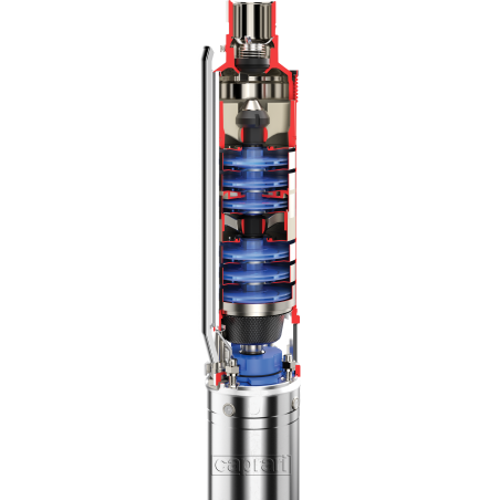 BOMBA SUBMERSIVEL CAPRARI E4XED35-4/36-V 50HZ