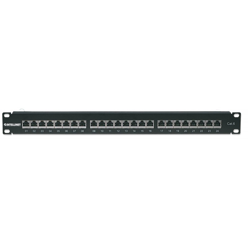 PATCH PANNEL-24 PT CAT6 1U 90º