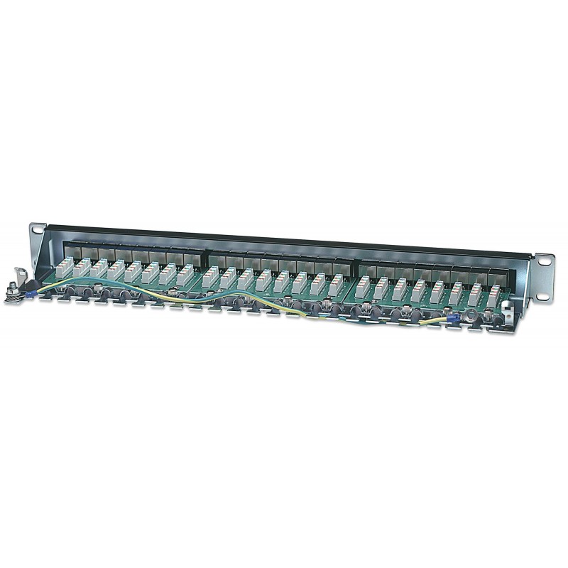 PATCH PANNEL-24 PT CAT6 1U 90º