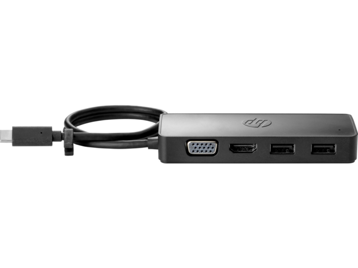 HUB USB-C HP TO 1HDMI/1VGA/2USB-A TRAVEL