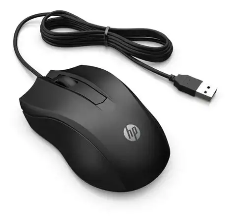 MOUSE HP 105 AMBIDESTRO 1600DPI USB-A PRETO