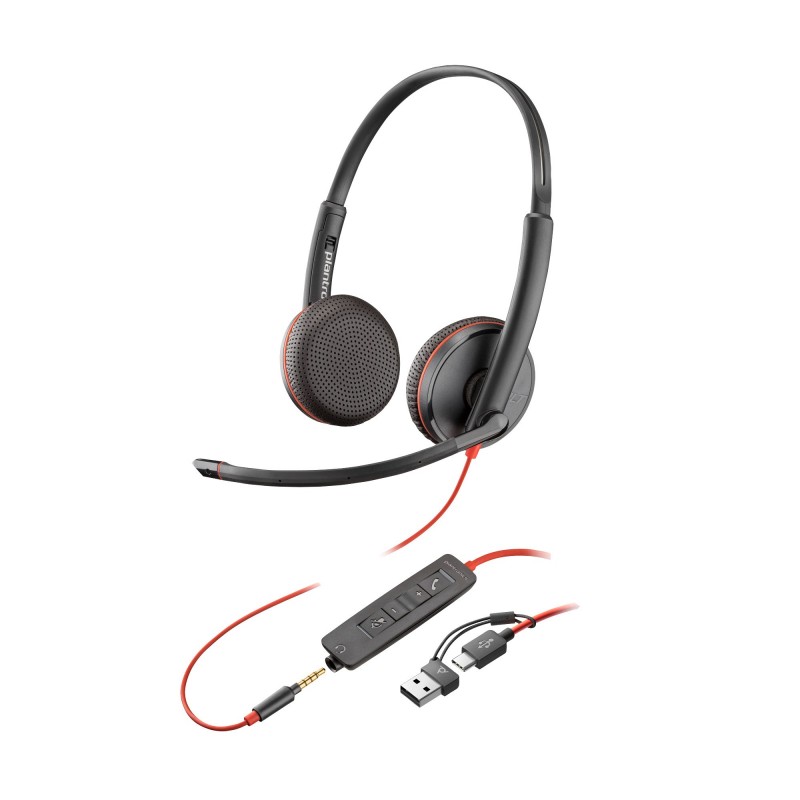 HS POLY BW 3225 USB-C HS +USB-C/A