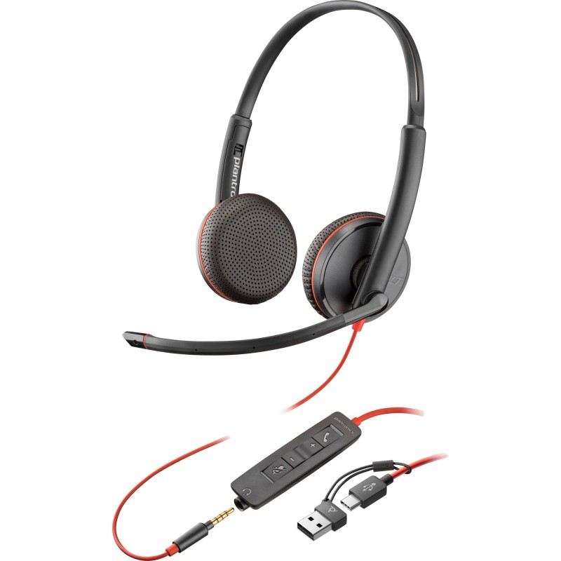 HS POLY BW 3225 USB-C HS +USB-C/A