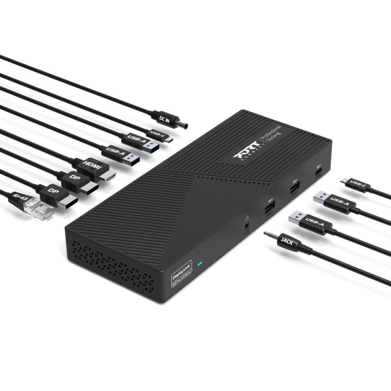 DOCK.STAT. PORT CONNECT USB-C & USB-A 3X 4K OFFICE