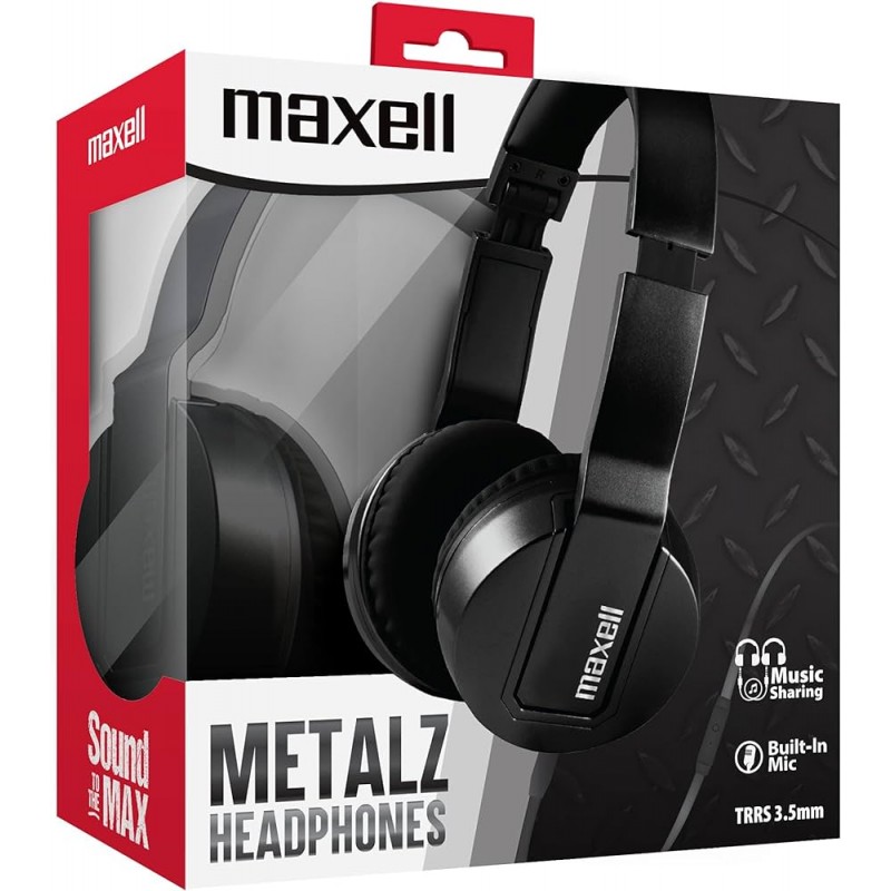 HS MAXELL SMS-10 SOLID2 BLACK 347292
