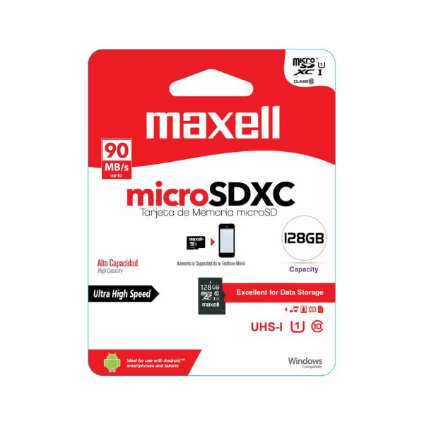 MOD MICRO SD 128GB CL10  MAXELL