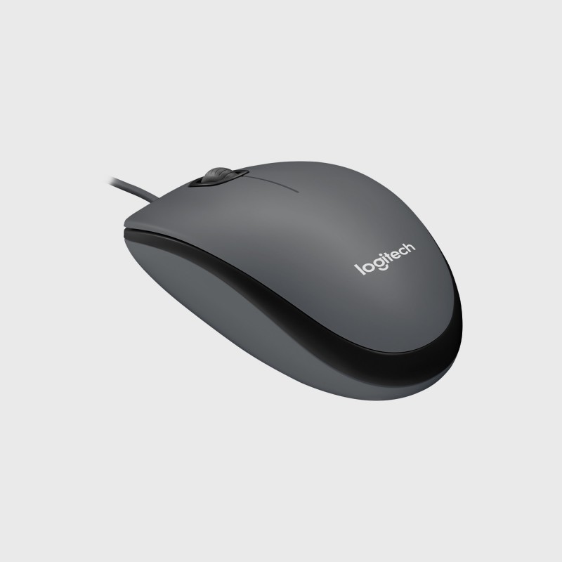 MOUSE LOGITECH USB M100 PRETO C/FIO