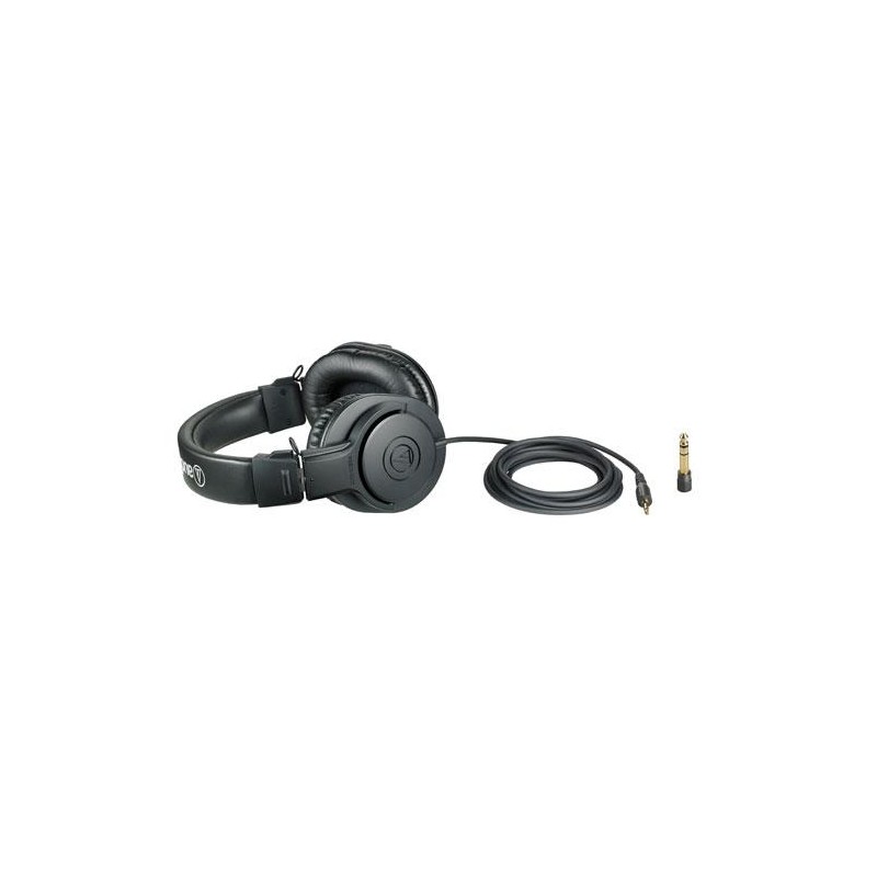 AUSCULTADOR PROFISSIONAL AUDIO-TECHNICA ATH-M20X PRETO