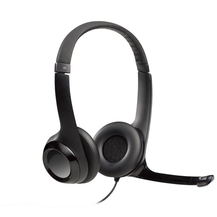 HS LOGITECH H390 USB HEADSET