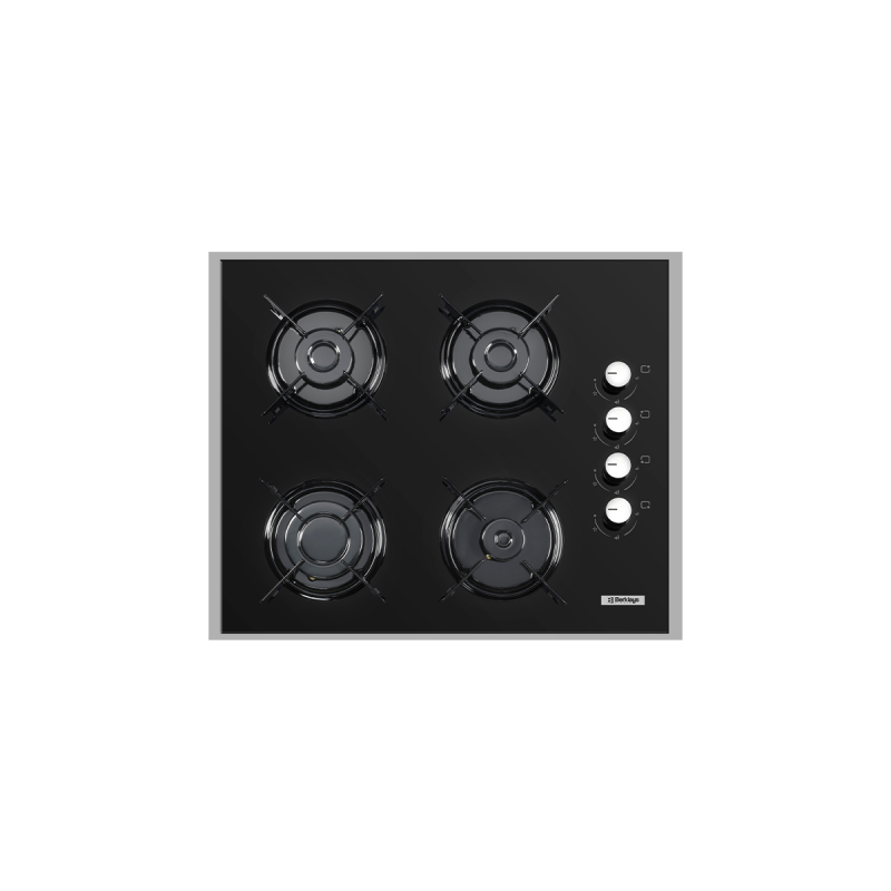 GD B-IN PLACA BERKLAYS 60CM 4X GAS BLACK