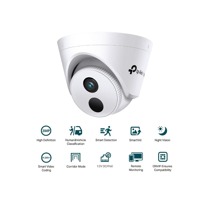 CAM WIRELESS TP-LINK 3MP FHD MOVE DETECTION