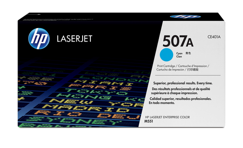 TO HP CE401A  * M551 CYAN (6,000 PAGES)