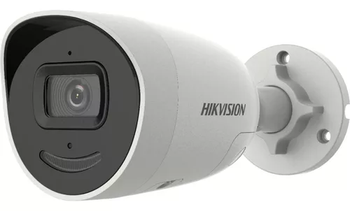4 MP AcuSense Strobe Light and Audible Warning Fixed Mini Bullet Network Camera