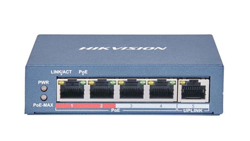 4 Port Fast Ethernet Unmanaged POE Switch