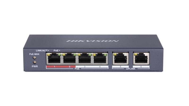 4 Port Fast Ethernet Unmanaged POE Switch