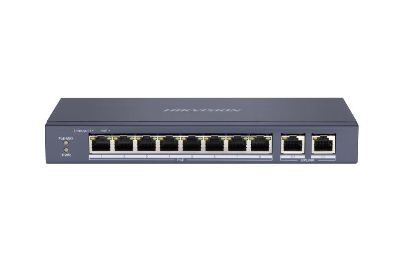 8 Port Fast Ethernet Unmanaged POE Switch