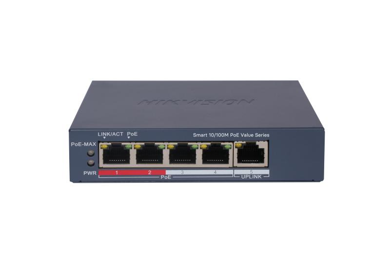 4 Port Fast Ethernet Smart POE Switch