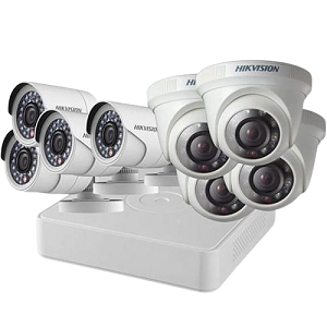 Kit 8 Cameras Analógicas e DVR