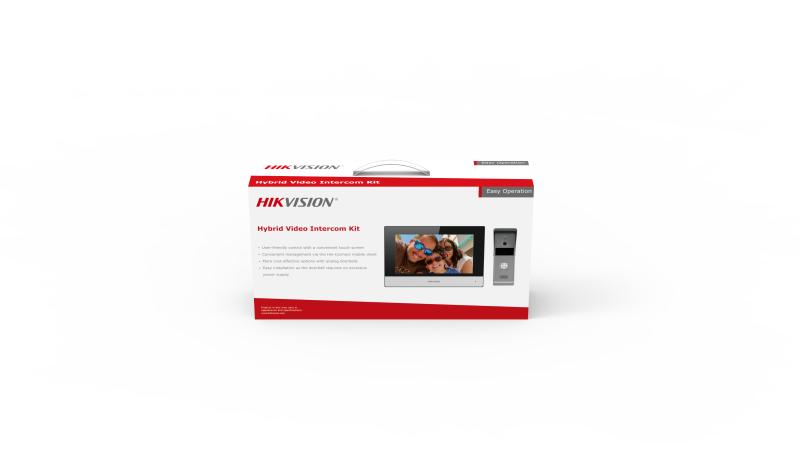 Kit Video Porteiro Hybrid Intercom Analogico