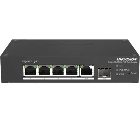 4 Port Fast Ethernet Smart Harsh Poe Switch
