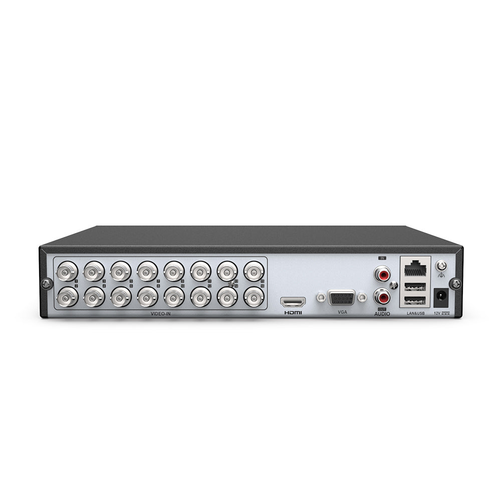 16-Ch 1080P Lite 1U H.265 Dvr Two Way Audio