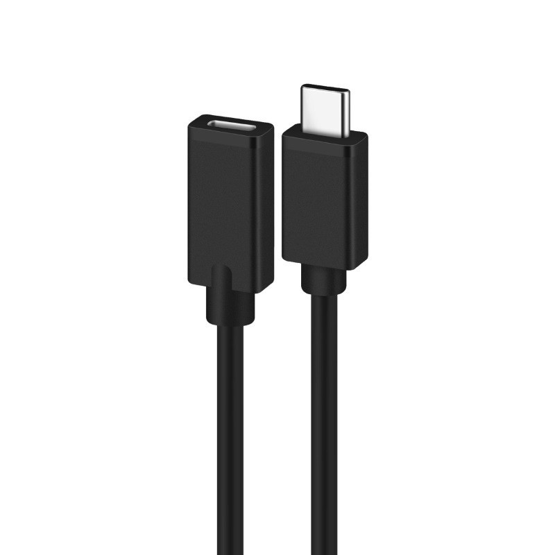 CABO EWENT USB-C (M) PARA USB-C (F) 1.8MT PRETO